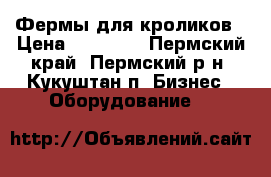 Фермы для кроликов › Цена ­ 10 000 - Пермский край, Пермский р-н, Кукуштан п. Бизнес » Оборудование   